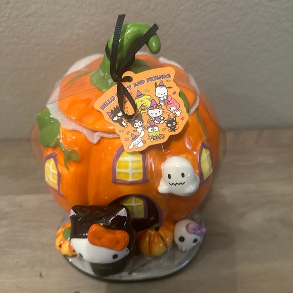 Sale! Hello Kitty Pumpkin Canister/Jar - Picture 2 of 7